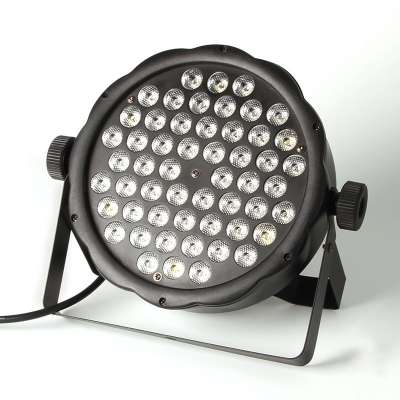 54x1W RGBW Mini Flat par can Slim Led Par 64 Stage Light