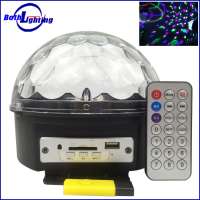 Mini 6*1W RGBWYP magic ball bluetooth disco LED light for party dance hall