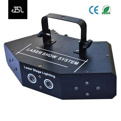 RGB full-color dynamic 6 holes line laser light for wedding club