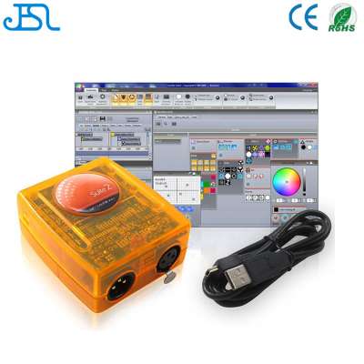 Sunlite2 1536 channels Intelligent USB DMX 3D soft  INTERFACE DMX 512 Controller